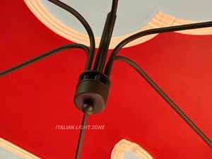 Lustre moderne noir linéaire de qualité supérieure à 6 lumières, fait main, style minimaliste du milieu du siècle, luminaire de plafond pour salle à manger - Product Image 4