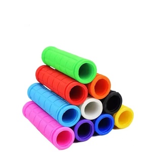 PULI Hot Sale Zhejiang Mountain Bike Dead Fly Universal Cover Soft Rubber Anti-skid Handle Cover Riding Bike Accessories - Product Image 1