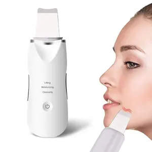 2023 Private Label Gesichts spatel Maschinen gesicht Ultra Sonic Ultras onic Deep Cleansing Skin Scrub ber mit Spray