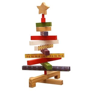<b>Mini</b> Wooden <b>Christmas</b> <b>Tree</b> Ornaments Custom Made For Home Desktop Decor Children Gifts Creative Holiday Decoration - Product Image 5
