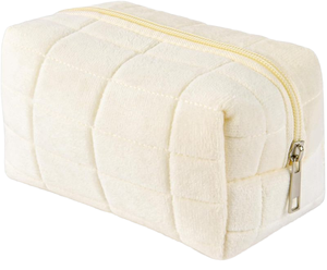 Sac <span class=keywords><strong>de</strong></span> maquillage <span class=keywords><strong>en</strong></span> peluche stockage cosmétique rouge à lèvres pour femmes fermeture éclair grand voyage <span class=keywords><strong>trousse</strong></span> <span class=keywords><strong>de</strong></span> <span class=keywords><strong>toilette</strong></span> pochette transportant velours <span class=keywords><strong>tissu</strong></span> sac - Product Image 1