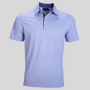 लक्जरी उच्च गुणवत्ता वाले कस्टम लोगो डिजिटल प्रिंटिंग पैटर्न ओवरसाइज पॉलिएस्टर त्वरित शुष्क स्लिम फिट गोल्फ पहनना पोलो शर्ट