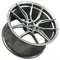 Jantes chromées forgées sur mesure, jantes monobloc forgées 5x112 5x120 5x114.3 pour voitures particulières, jantes en aluminium forgé de 18, 19, 20, 21, 22 pouces