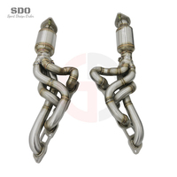 Collecteur d'échappement haute performance SD pour Lexus ISF/IS F 5.0 2007-2014 en acier inoxydable 304, tube long