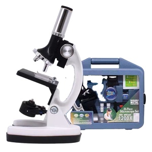 Phenix 100x-1200x giá rẻ mini cầm tay sinh viên quan tâm cơ bản của trẻ em Quà Tặng đồ chơi bằng một mắt sinh học kính hiển vi Kit - Product Image 1