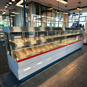 خزانة تدفئة/تبريد فاخرة مزدوجة الأغراض من Target Superstore لأطباق السوشي قضبان السلطة وتسوقي درجات الحرارة المتعددة - Product Image 4