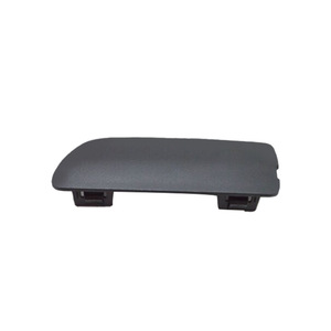 Cubierta de Gancho de Remolque para Parachoques Delantero de BMW X5 E53, 51117116671, Plástico ABS, Negro Brillante, Cromado - Product Image 3