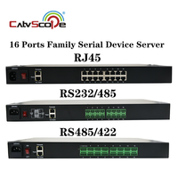 Convertisseurs de serveur série 8/16/32/48 Ports RJ45 RS232 RS485 RS485 RS422 Serveur de périphériques série