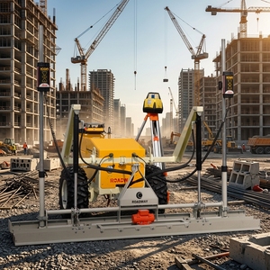 Machine de finition de <span class=keywords><strong>sol</strong></span> en béton autonivelante Honda GX390, largeur 2500 mm, 6,6 kW, à essence, avec laser intégré - Product Image 5