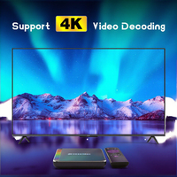 H96 MAX W2 Amlogic S905W2 Quad Core 4 Go de RAM Lecteur Multimédia 4K Smart OTT Internet Premium Android 12 BT5.0 WIFI6 Livraison Gratuite