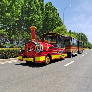 <span class=keywords><strong>Train</strong></span> touristique grande capacité, climatisé, équipement d'amusement personnalisable pour les fêtes foraines. - Product Image 5