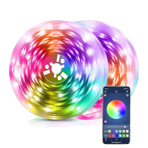 Dc24v tuya app điều khiển RGBW <span class=keywords><strong>LED</strong></span> Strip ánh sáng thông minh ngoài trời không thấm nước wifi cho dải ánh sáng - Product Image 1