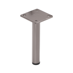 Design moderno tubo conico mobili piedi ferro tavolo e armadio gambe sedia da pranzo e divano gamba diritta divano letto libero OEM ODM 250KG - Product Image 3