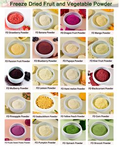 <strong>Freeze</strong>-<strong>dried</strong> Fruit &amp; Vegetable Powder 100% Natural No Additives For Food Beverage - Product Image 1