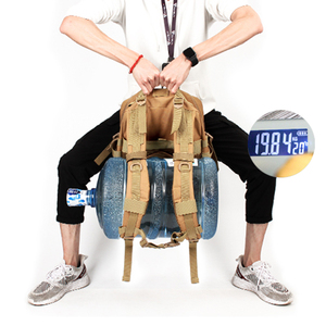 Sac à dos personnalisé de 45 L pour les sports de plein air, la salle de sport, les voyages, la chasse, la randonnée - Sac à dos tactique avec fermeture à glissière, doublure en polyester - Product Image 5