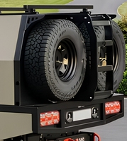 Auvent amovible en aluminium, boîte à outils en aluminium, adapté aux camionnettes et à une utilisation en extérieur