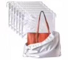 Sac à poussière en soie réutilisable et portable à bas prix, logo personnalisé, sacs à poussière à cordon - Product Image 2