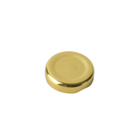 Tapas Metálicas de Rosca Anti-Derrames de Hojalata de 38mm 48mm 63mm 82mm Personalizadas para Frascos de Vidrio