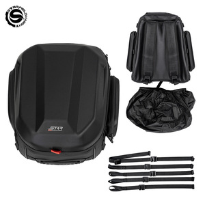 SKF Evrensel Motosiklet Arka Koltuk Çantası 54L Büyük Kapasiteli Kuyruk Paketi Sürüş Sırt Çantası Sert Kabuklu Su Geçirmez Kask Çantaları - Product Image 5