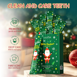 น้ำยาบ้วนปาก SADOER คริสต์มาส คูลมิ้นท์ ทำความสะอาดล้ำลึก ให้ลมหายใจสดชื่นยาวนาน ขจัดคราบสกปรก - Product Image 3
