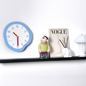 Modern Design <strong>Wall</strong> <strong>Clock</strong> Mute Quartz Digital Home <strong>Clock</strong> Resin Material for Living Room Decoration Abstract <strong>Wall</strong> <strong>Clocks</strong> - Product Image 2