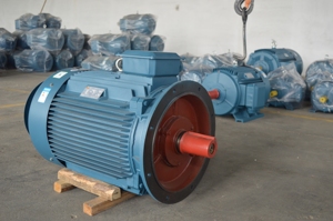 Motores de inducción eléctricos trifásicos de CA serie YE3 con eficiencia IE3, tipo jaula de ardilla, 7kW - Product Image 3