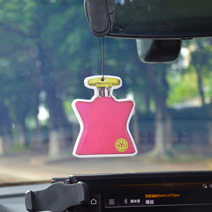 Désodorisant de Haute Qualité en Papier Coton pour Voiture, Forme Personnalisée, Motif Imprimé, Nouveau Parfum pour Aromathérapie Automobile - Product Image 6