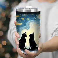 E-posta Pazarlaması Seti 20oz Gümüş Yanlı Dergi Baskılı Bardak