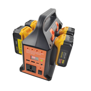 AC110V 220V 300W แหล่งจ่ายไฟแบบพกพา ระบบกักเก็บพลังงานภายในบ้าน เครื่องกำเนิดไฟฟ้าสำหรับตั้งแคมป์กลางแจ้ง พอร์ต USB Type-C 12V - Product Image 1