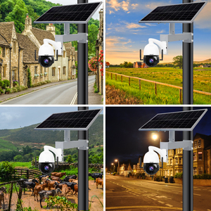 Jidetech 20x Zoom quang học năng lượng mặt trời Powered máy ảnh với 90w50a có thể sạc lại li pin 8MP Wi-Fi + LAN IP Camera - Product Image 4