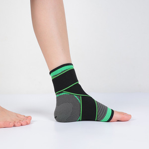 Breathable <b>Ankle</b> <b>Support</b> <b>Brace</b> Elasticity Adjustable Sports <b>Ankle</b> Sleeves for Basketball, Hiking, Running, Injuries - Product Image 1