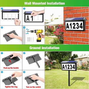 Hua Enxing Solar LED Sign <b>Light</b> Outdoor <b>Garden</b> Stake Dog Waste Reminder Please Clean <b>Up</b> After Your Dog - Product Image 2