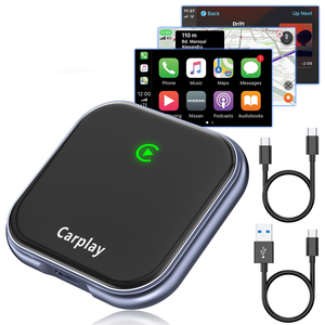 Fuallwin Smart Box Android Inalámbrico con Conexión USB y Dongle Automático Car Play para Apple Car Play Portátil Multimedia Carplay Inalámbrico - Product Image 1