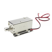 Goldbridge – serrure magnétique de haute qualité pour armoire, boulon de chute, serrure de tiroir en métal DC 12V 2A