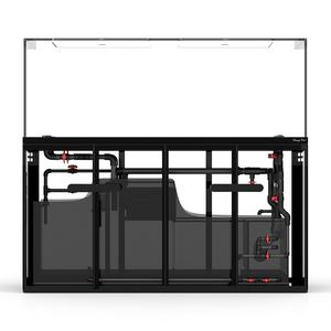 Filtre de fond pour <span class=keywords><strong>aquarium</strong></span> d'<span class=keywords><strong>aquarium</strong></span> d'intérieur, en verre ultra-clair, avec nervures intégrées, sans tuyau, couleur éclatante, diamant étoile, poisson arowana - Product Image 5