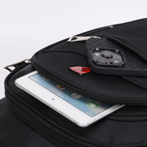 Men's <b>Backpack</b> Large Capacity 20-35L Business Travel Laptop Bag Solid Color <b>Black</b> Gray Blue - Product Image 3