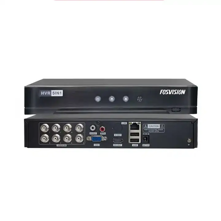 Fosvision DVR 8チャンネルハイブリッド2655MP 1080P 8ch cctv ahd DVRレコーダーp6spro for Home security AHDビデオレコーダー