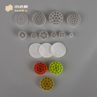 HDPE Biochips Bio Carrier MBBR Biocell Filtro flotante Medios Bio Chip para aguas residuales