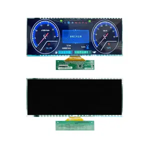 Rjoytek โปรแกรม UI ที่กำหนดเอง,หน้าจอแสดงผล12.3นิ้ว1920*720บาร์อินเตอร์เฟส LVDS จอแสดงผล Lcd รถยนต์โมดูล TFT LCD
