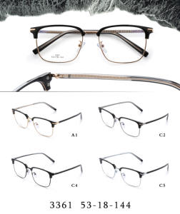 Kính Mắt Nhật Bản Chất Lượng Cao 2020 Thương Hiệu Kính Mắt Kim Loại Cellulose Kính Mắt Quang Học Trong Suốt - Product Image 6