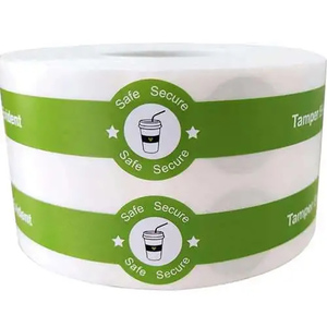 Logo lớn in ấn tùy chỉnh CuộN Glossy véc ni phân hủy sinh học nhãn dán giấy chai nước tự dính nhãn - Product Image 6