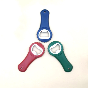 פותחן בקבוק יין פלסטיק פשוט אנכי עם לוגו מותאם אישית פותחן יין קורקבורג בסיסי נייד עבור נסיעות - Product Image 5