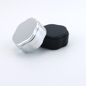 Engraved Logo Flat Teeth 58mm Herb Grinder Cigarette Rolling <b>Paper</b> Cutter Smoking Accessories 2-Part Aluminum Alloy Herb Grinder - Product Image 2