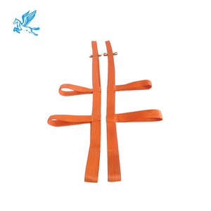 15T 무한 플랫 500kg CE 인증 폴리에스터 리프팅 호이스트 웨빙 슬링 5:1-8:1 안전 계수 25-300mm 폭 TIANMA 브랜드 for - Product Image 2