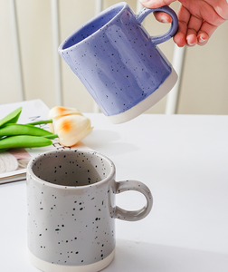 แก้วเซรามิกสไตล์นอร์ดิกสำหรับดื่มนมตอนเช้า ดีไซน์สร้างสรรค์ ทันสมัย แบบมินิมอล สไตล์อินฟลูเอนเซอร์บนอินสตาแกรม ขายดี - Product Image 1