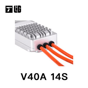 Controlador Electrónico de Velocidad (ESC) Profesional V40A 40A 14S HV, Impermeable, Onda Sinusoidal, para <span class=keywords><strong>Aviones</strong></span> de Ala Fija, VTOL y Aeronaves de Rotor Inclinable - Product Image 6