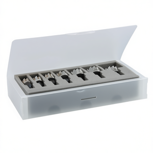 Hss Hole Saw Blades Kit 7 <b>Pc</b> <b>Set</b> For Metal Wood Drilling - Product Image 2