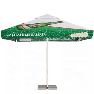 <span class=keywords><strong>Parasol</strong></span> de bar extérieur personnalisé de grande taille en RPET OEM, 3 m, 4 m, 5 m, impression personnalisée, marque - Product Image 5