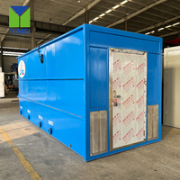 Station d'épuration des eaux usées par technologie biologique MBBR MBR, fonctionnement automatique pour les eaux usées domestiques et industrielles