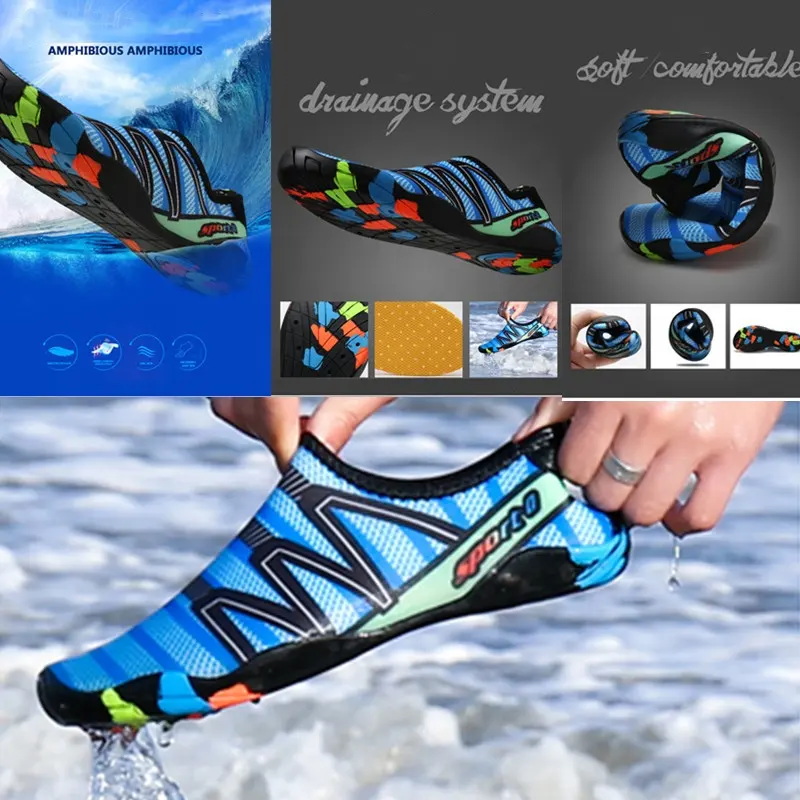 Hot Water Swimming Mens Womens Garden Quick Dry Beach Swim Sports Gym Fitness Aqua Pool diving surfing Walking Shoes